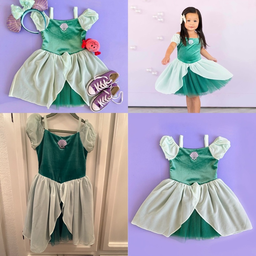 🛑 SOLD 🛑 Taylor Joelle Seashell Arial inspired dress